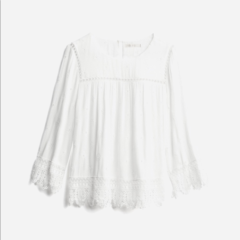 Daniel Rainn peaseant top